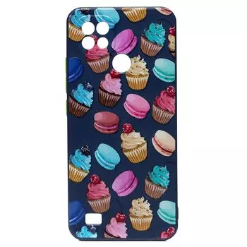 Чехол-накладка SC256 для смартфона Realme C21, разноцветный (203650)