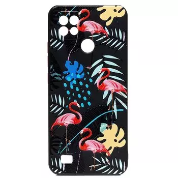 Чехол-накладка SC256 для смартфона Realme C21, разноцветный (203651)