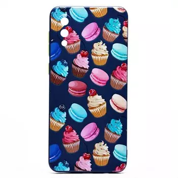 Чехол-накладка SC256 для смартфона Samsung SM-A022 Galaxy A02, принт 001 (203659)