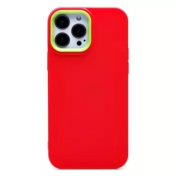 Чехол-накладка SC262 для смартфона Apple iPhone 13 Pro Max, силикон, розовый (204093)