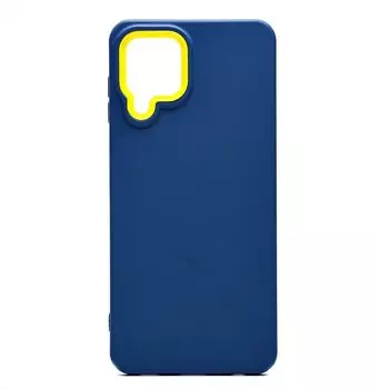 Чехол-накладка SC262 для смартфона Samsung SM-A225 Galaxy A22 4G/SM-M225 Galaxy M22, силикон, синий (204110)