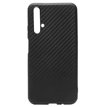 Чехол-накладка SC263 для смартфона Huawei Honor 20/Honor 20S/Nova 5T, силикон, черный (204269)