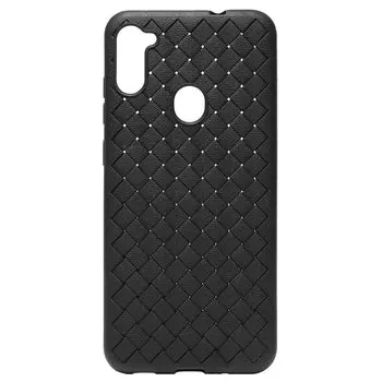 Чехол-накладка SC263 для смартфона Samsung Samsung SM-A115 Galaxy A11/SM-M115 Galaxy M11, черный (204332)