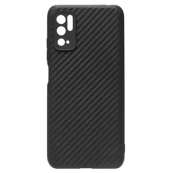 Чехол-накладка SC263 для смартфона Xiaomi Redmi Note 10T, силикон, черный (204409)