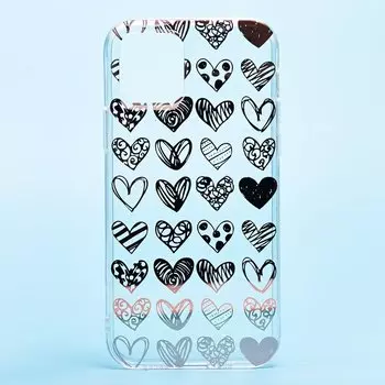 Чехол-накладка SC268 для смартфона Apple iPhone 12/12 Pro, силикон, принт 002 (204516)