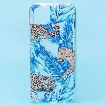 Чехол-накладка SC269 для смартфона Realme C11 2021, силикон, прозрачный/принт (204703)