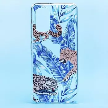 Чехол-накладка SC269 для смартфона Samsung SM-A325 Galaxy A32 4G, силикон, принт 001 (204736)