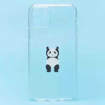 Чехол-накладка SC270 для смартфона Apple iPhone 11 Pro, силикон, прозрачный/принт (204780)