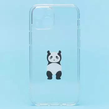 Чехол-накладка SC270 для смартфона Apple iPhone 13 mini, силикон, прозрачный/принт (204792)