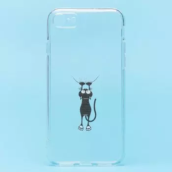 Чехол-накладка SC270 для смартфона Apple iPhone 7/8/SE2020, силикон, принт 001 (204802)