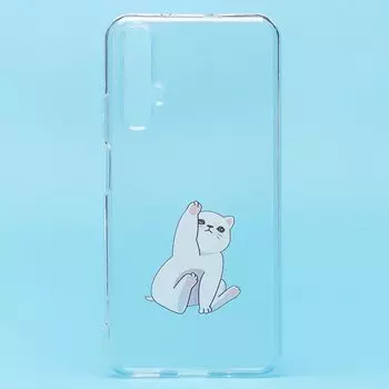 Чехол-накладка SC270 для смартфона Huawei Honor 20/Honor 20S/Nova 5T, силикон, принт 002 (204818)