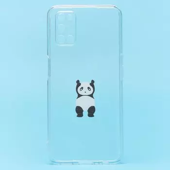 Чехол-накладка SC270 для смартфона Oppo A52, силикон, принт 003 (204846)