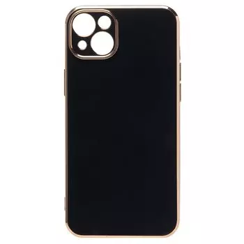 Чехол-накладка SC301 для смартфона Apple iPhone 14 Plus, силикон, черный (214554)