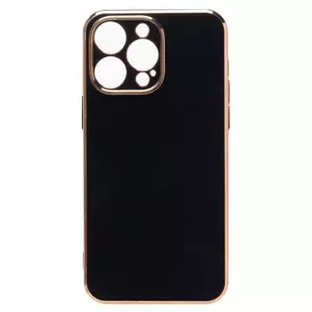 Чехол-накладка SC301 для смартфона Apple iPhone 14 Pro Max, силикон, черный (214557)