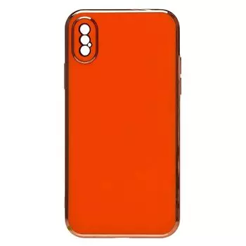 Чехол-накладка SC301 для смартфона Apple iPhone X/XS, оранжевый (208176)