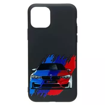 Чехол-накладка SC302 для смартфона Apple iPhone 11 Pro, силикон, черный (208197)