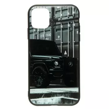 Чехол-накладка SC302 для смартфона Apple iPhone 11, силикон, черный (208189)