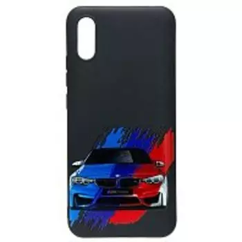 Чехол-накладка SC302 для смартфона Xiaomi Redmi 9A/Redmi 9i, силикон, черный (208294)