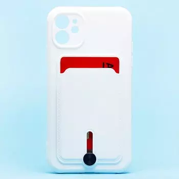 Чехол-накладка SC304 для смартфона Apple iPhone 11, белый (208468)
