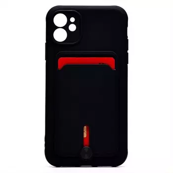 Чехол-накладка SC304 для смартфона Apple iPhone 11, черный (208469)
