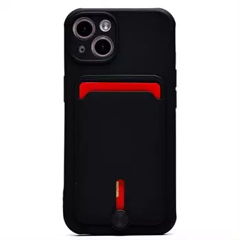 Чехол-накладка SC304 для смартфона Apple iPhone 13, черный (208480)