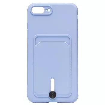 Чехол-накладка SC304 для смартфона Apple iPhone 7 Plus/8 Plus, светло-фиолетовый (208671)