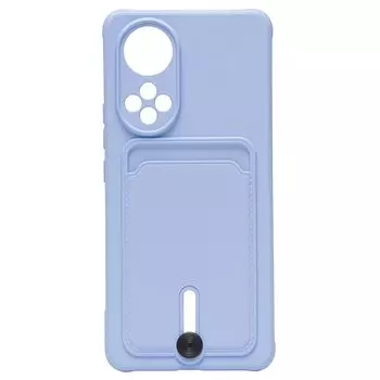 Чехол-накладка SC304 для смартфона Huawei Huawei Honor 50/Nova 9, светло-фиолетовый (208691)