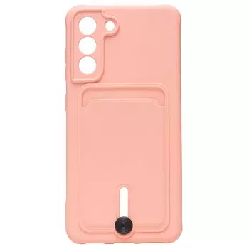 Чехол-накладка SC304 для смартфона Samsung Galaxy S21FE, силикон, розовый (208752)