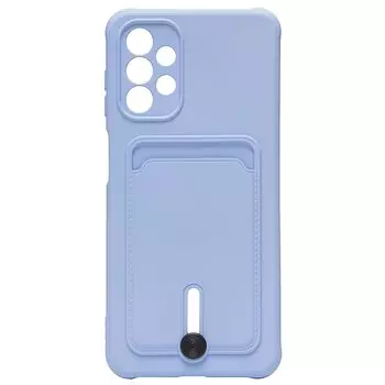 Чехол-накладка SC304 для смартфона Samsung SM-A135 Galaxy A13 4G, светло-фиолетовый (208717)