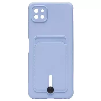 Чехол-накладка SC304 для смартфона Samsung SM-A226 Galaxy A22s 5G, светло-фиолетовый (208724)