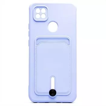 Чехол-накладка SC304 для смартфона Xiaomi Redmi 9C, светло-фиолетовый (208507)