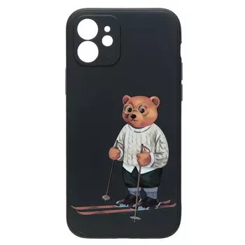 Чехол-накладка SC307 для смартфона Apple iPhone 12, силикон, принт 005 (208827)