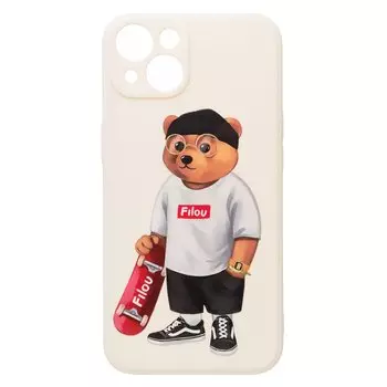Чехол-накладка SC307 для смартфона Apple iPhone 13, силикон, принт 004 (208836)