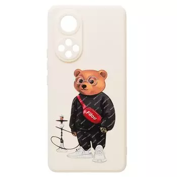 Чехол-накладка SC307 для смартфона Huawei Honor 50/Nova 9, силикон, принт 002 (208859)