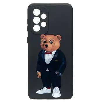 Чехол-накладка SC307 для смартфона Samsung SM-A336 Galaxy A33 5G, силикон, принт 001 (208918)