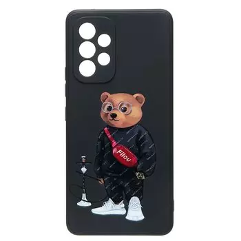 Чехол-накладка SC307 для смартфона Samsung SM-A536 Galaxy A53 5G, силикон, принт 002 (208924)