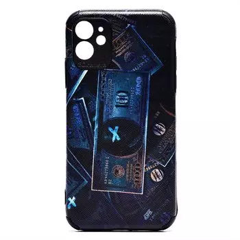 Чехол-накладка SC310 для смартфона Apple iPhone 11, силикон, цветной принт (209519)