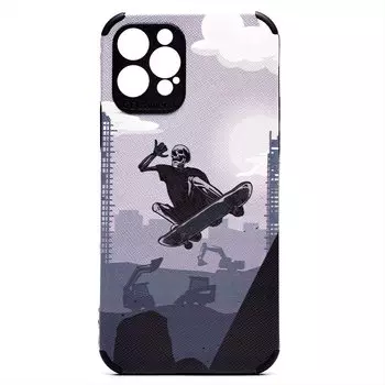 Чехол-накладка SC310 для смартфона Apple iPhone 12 Pro, силикон, цветной принт (209541)