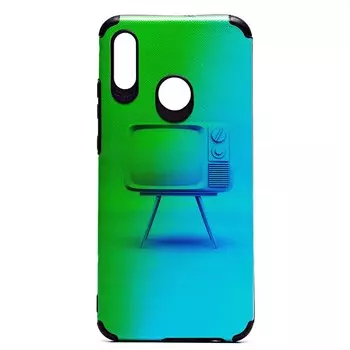 Чехол-накладка SC310 для смартфона Huawei Honor 10 Lite/P Smart 2019, силикон, цветной принт (209584)
