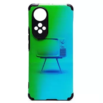 Чехол-накладка SC310 для смартфона Huawei Honor 50/Huawei Nova 9, силикон, цветной принт (209592)