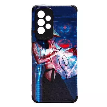 Чехол-накладка SC310 для смартфона Samsung Galaxy A53, силикон, цветной принт (209745)