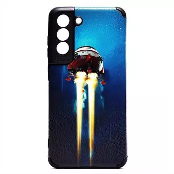 Чехол-накладка SC310 для смартфона Samsung Galaxy S21 FE, силикон, цветной принт (209715)