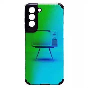 Чехол-накладка SC310 для смартфона Samsung Galaxy S21 FE, силикон, цветной принт (209719)