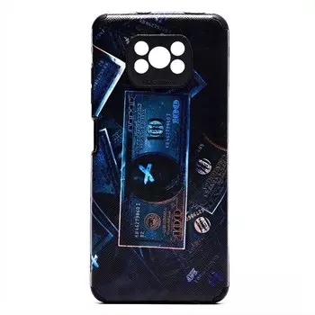Чехол-накладка SC310 для смартфона Xiaomi Poco X3/Poco X3 Pro, силикон, цветной принт (209803)