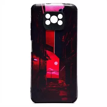 Чехол-накладка SC310 для смартфона Xiaomi Poco X3/Poco X3 Pro, силикон, цветной принт (209806)
