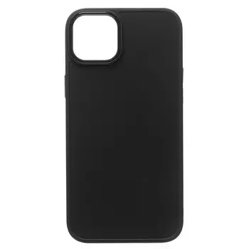 Чехол-накладка SC311 для смартфона Apple iPhone 14 Plus, силикон, черный (210243)