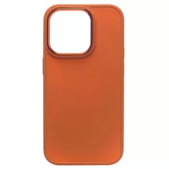 Чехол-накладка SC311 для смартфона Apple iPhone 14 Pro Max, силикон, оранжевый (210241)