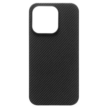 Чехол-накладка SM009 для смартфона Apple iPhone 14 Pro, пластик, черный (210760)
