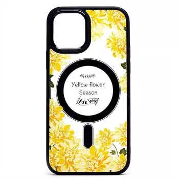 Чехол-накладка SM015 SafeMag для смартфона Apple iPhone 12/12 Pro, силикон, черный (215196)