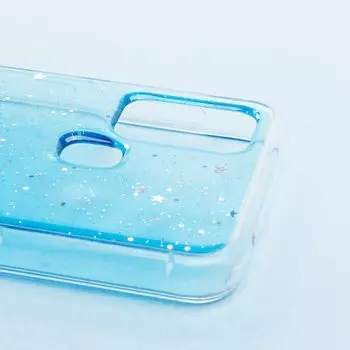 Чехол-накладка SM-M315 для смартфона Samsung SM-M315 Galaxy M31, силикон, небесно-голубой (127990)